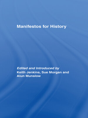 cover image of Manifestos for History
